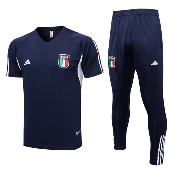 Camiseta Italia Conjunto Completo 2023 2024 Azul